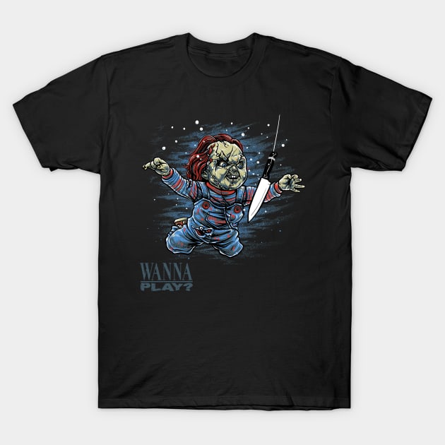 Wanna play? T-Shirt by Parin